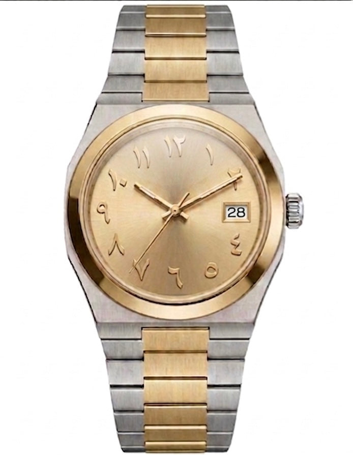 Tolaris Two Tone Steel Gold Dial
