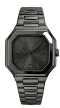 Montier Black Steel Black Dial