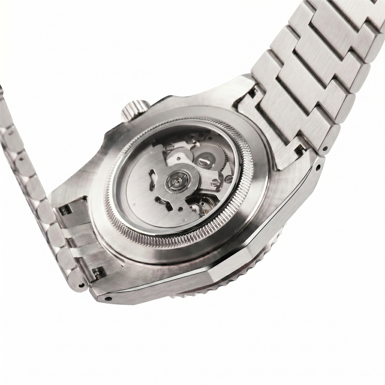 Tolaris Silver Steel Brown Dial