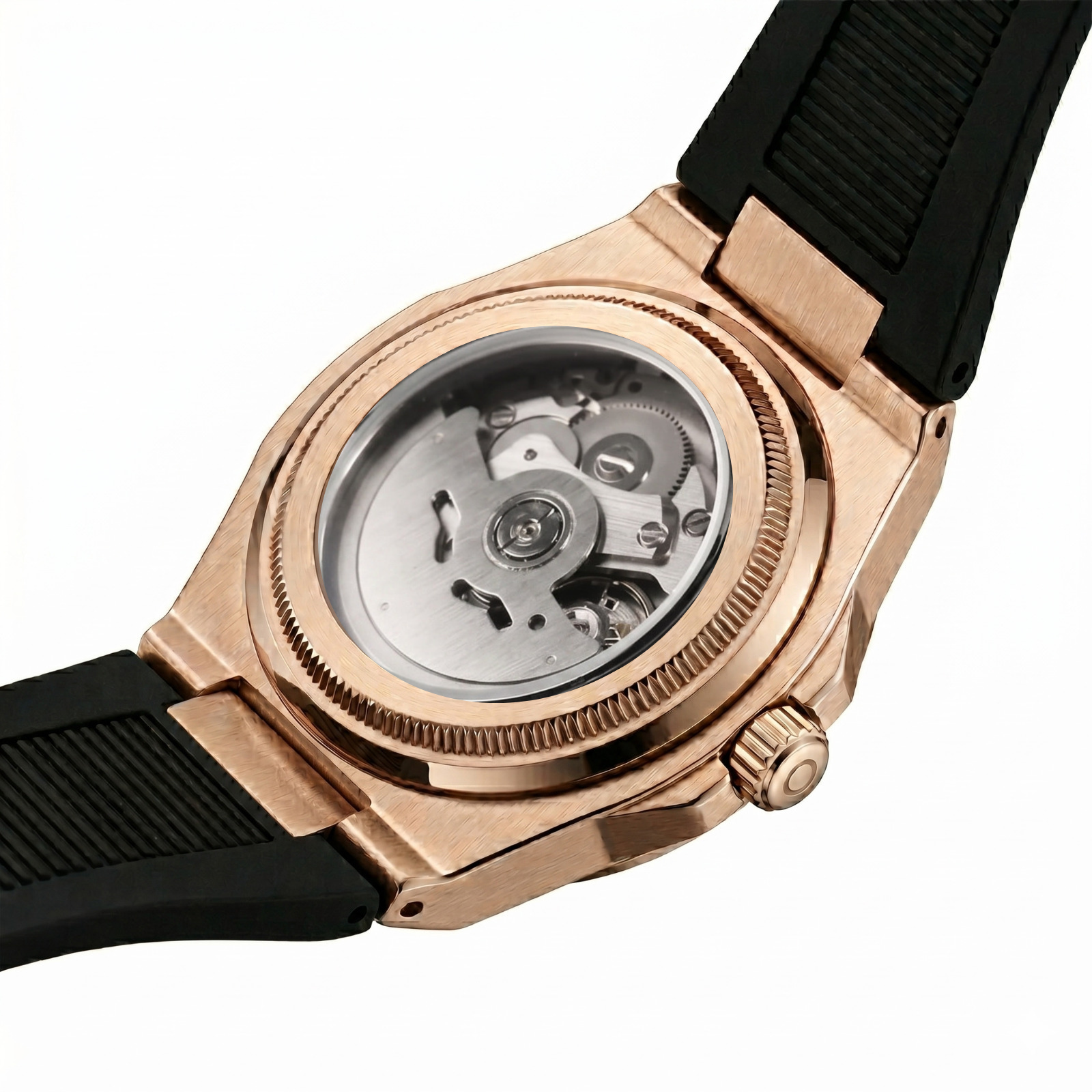 Valtor Rose Steel Champagner Dial Rubber