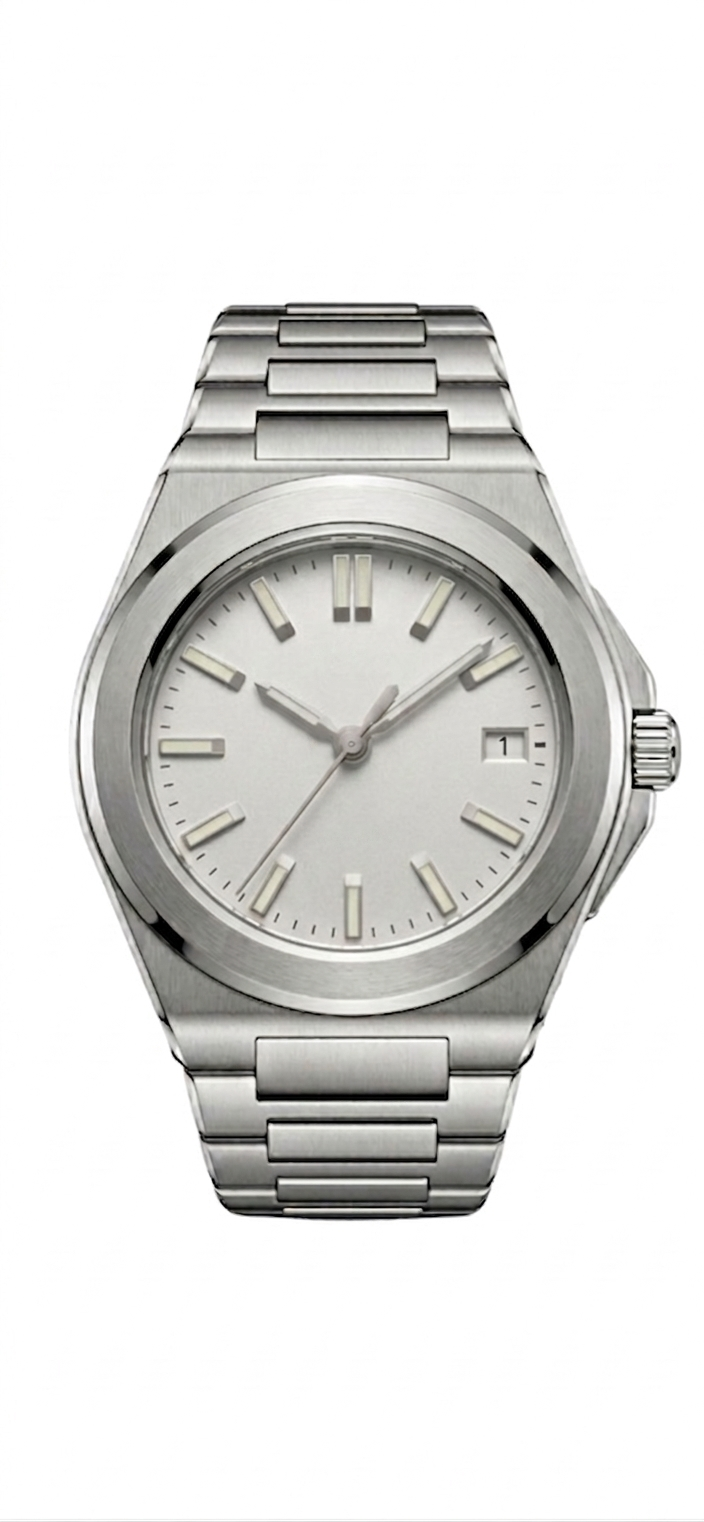 Valtor Silver Steel White Dial