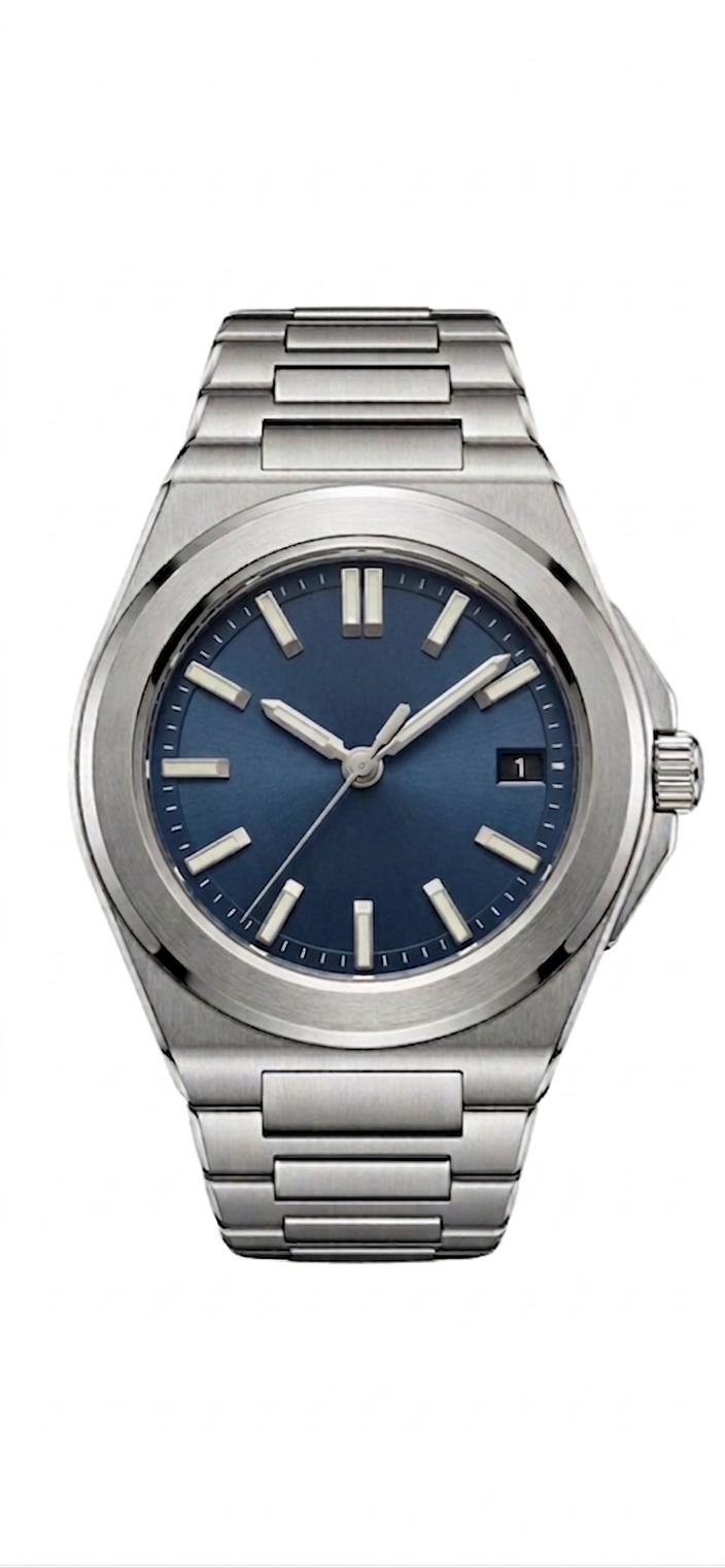 Valtor Silver Steel Blue Dial