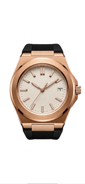 Valtor Rose Steel Champagner Dial Rubber